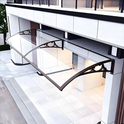 Precio de fábrica Canopy PC personalizable Hojas sólidas de policarbonato para flexibilidad de diseño y transmisión de luz para puertas o ventanas