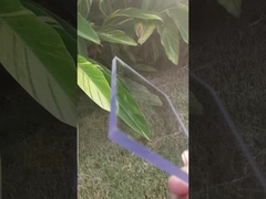 Hoja sólida de policarbonato para el grueso del toldo 1 mm 15 mm Materiales de policarbonato