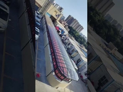 Toldo de policarbonato contemporáneo con función de autolimpieza