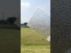 Solución de construcción ecológica Macrolux Polycarbonate Compacto PC Sábana de sol en relieve