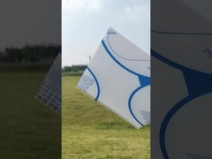 Pared doble de pared triple de PC hueco de la hoja de panal de miel para el cielo abierto invernadero y dosel