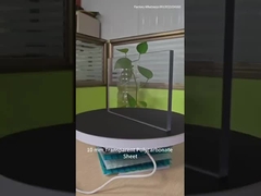 Hoja sólida de policarbonato para hoteles Hojas solares PC Hojas en relieve modernas