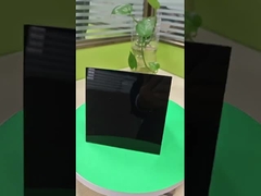 Hoja sólida de policarbonato negra de 3 mm