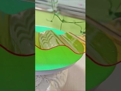 Carteles de policarbonato naranja