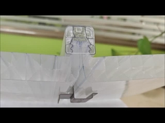 Hojas de policarbonato de perfil X con bloqueo en U