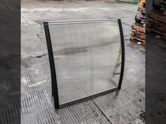 Diseño de panel dividido  toldo de bricolaje