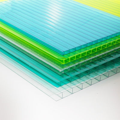 2.1m*6/5.8m Tamaño Makrolon Hole Core Hole Sheet de policarbonato 10 mm de espesor