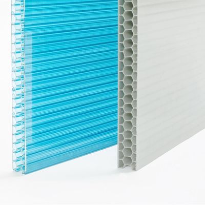 Un buen precio. Planchas huecas de policarbonato hechas de material de Makrolon Bayer en cualquier color en línea