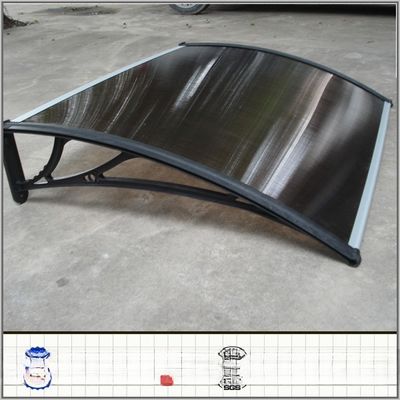 Un buen precio. 120cm * 150cm Policarbonato cubierta de hoja hueca para ventanas Material resistente a la intemperie en línea