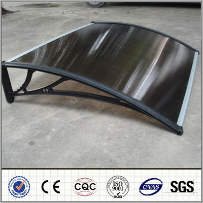 120cm * 150cm Policarbonato cubierta de hoja hueca para ventanas Material resistente a la intemperie