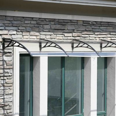 Alturas ajustables para reducir la nariz soportes de plástico policarbonato PC Canopy para uso general al aire libre