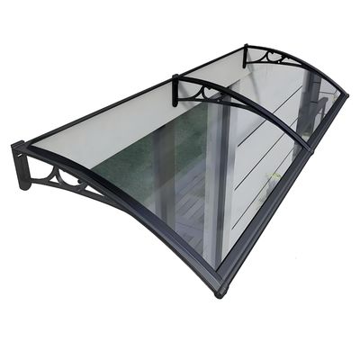 Un buen precio. 2.4 mm soporte de toldo de policarbonato sólido en línea