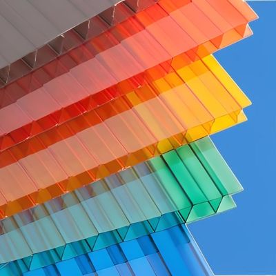 Un buen precio. Protección UV Hoja de policarbonato de bronce transparente en línea