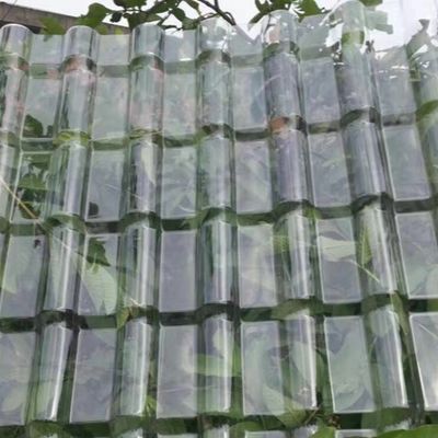 0Protección UV de.8 mm a 2.5 mm de plástico duradero de policarbonato ondulado