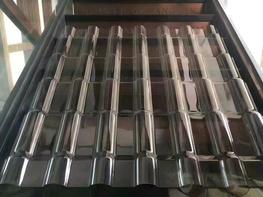 Tejas de vidrio de policarbonato ligero duradero versátil para proyectos residenciales comerciales e industriales