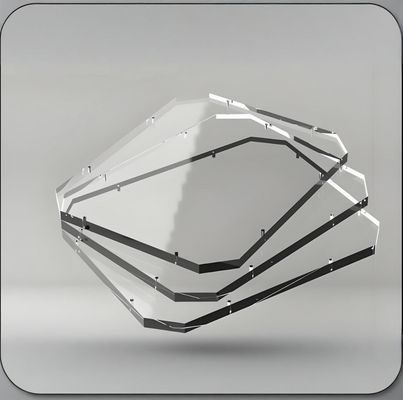 Un buen precio. corte personalizado Transparente 3mm 3.05m*3.05m Hoja PMMA acrílica para señalización y pantallas en línea