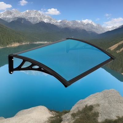 Techo de ventana de policarbonato resistente a los impactos Optimo rendimiento Alta durabilidad