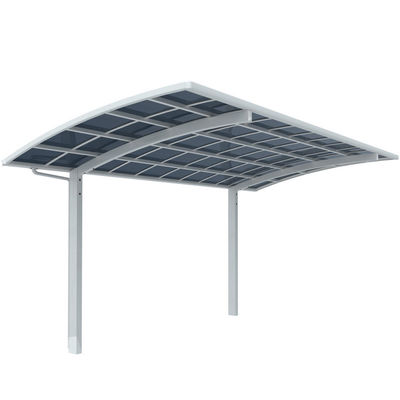 Marco de aluminio OEM y techo de policarbonato La combinación definitiva para un toldo de policarbonato DIY resistente a la intemperie
