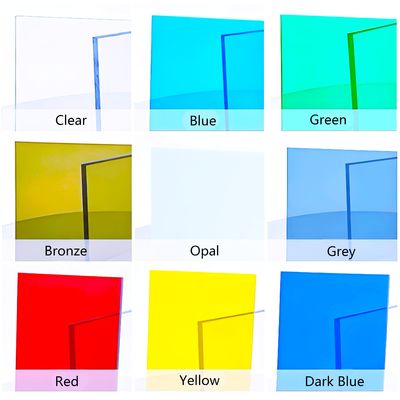 Un buen precio. Hoja de policarbonato de plástico sólido de 1,22m*2,44m de color en línea