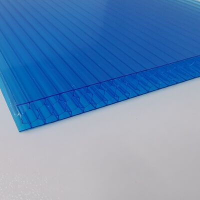 Un buen precio. Innovative Blue Plastic 6mm to 16mm Polycarbonate Sheet Featuring Honeycomb Core   Lightweight and Impact Resistant Panels for Roofing Canopy And Awning en línea