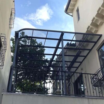 Un buen precio. Cuadro de aluminio DIY y toldo de techo de policarbonato diseñado con alojamiento de expansión térmica y sistema de sellado impermeable para refugio al aire libre en línea