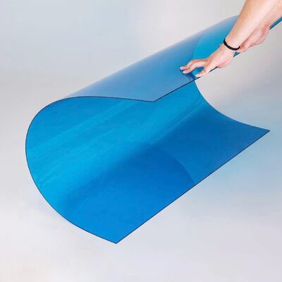 Ancho 1220mm 2100mm Hoja de policarbonato de plástico flexible longitud 2.44m 5.8m 11.9m Opciones personalizadas para aplicaciones industriales