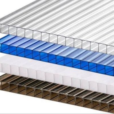 Un buen precio. Lugar de origen Guangdong Película protectora de PE cubierta por ambos lados Hole Sheet de policarbonato Transparente Panel aislado duradero en línea