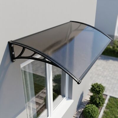 Un buen precio. Canopy de policarbonato montado en la pared construido para proyectos de toldos de ventanas que proporcionan una protección solar efectiva y una construcción resistente en línea
